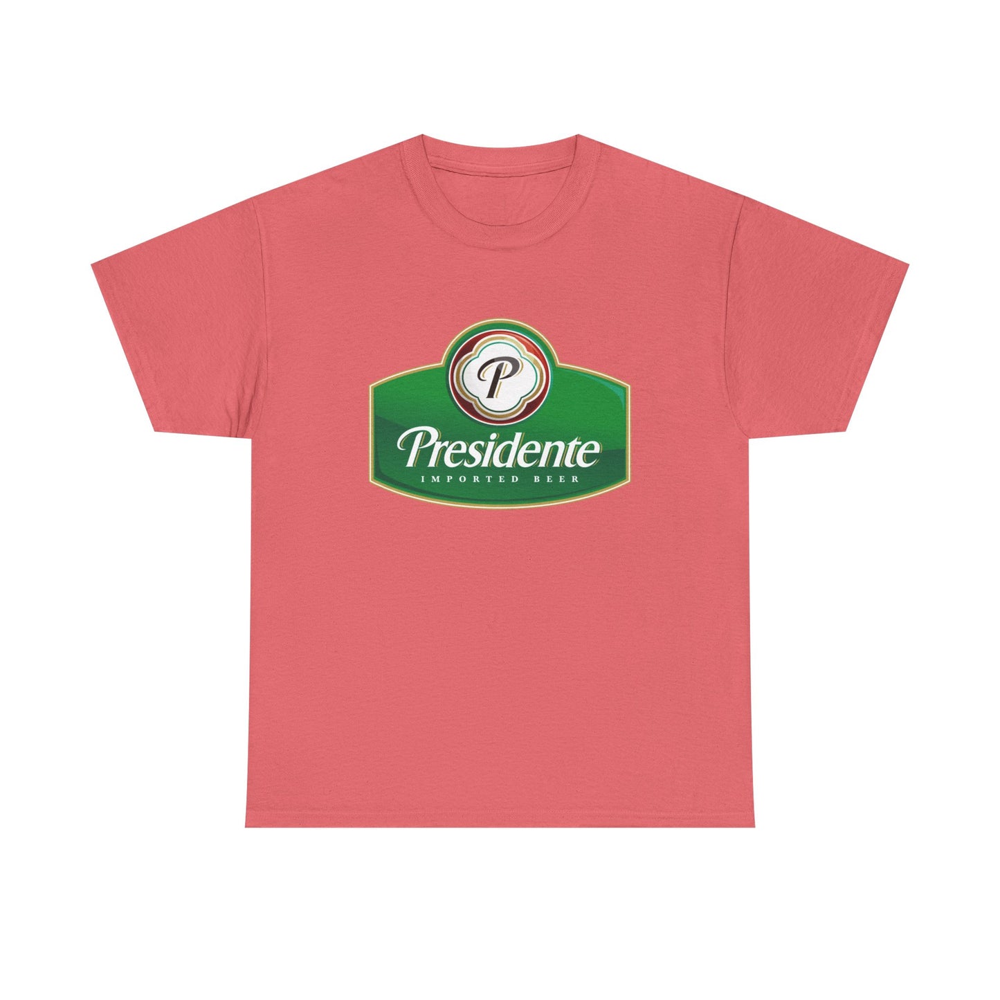 Presidente Beer Logo Shirt Retro Poster Unisex Heavy Cotton Tee