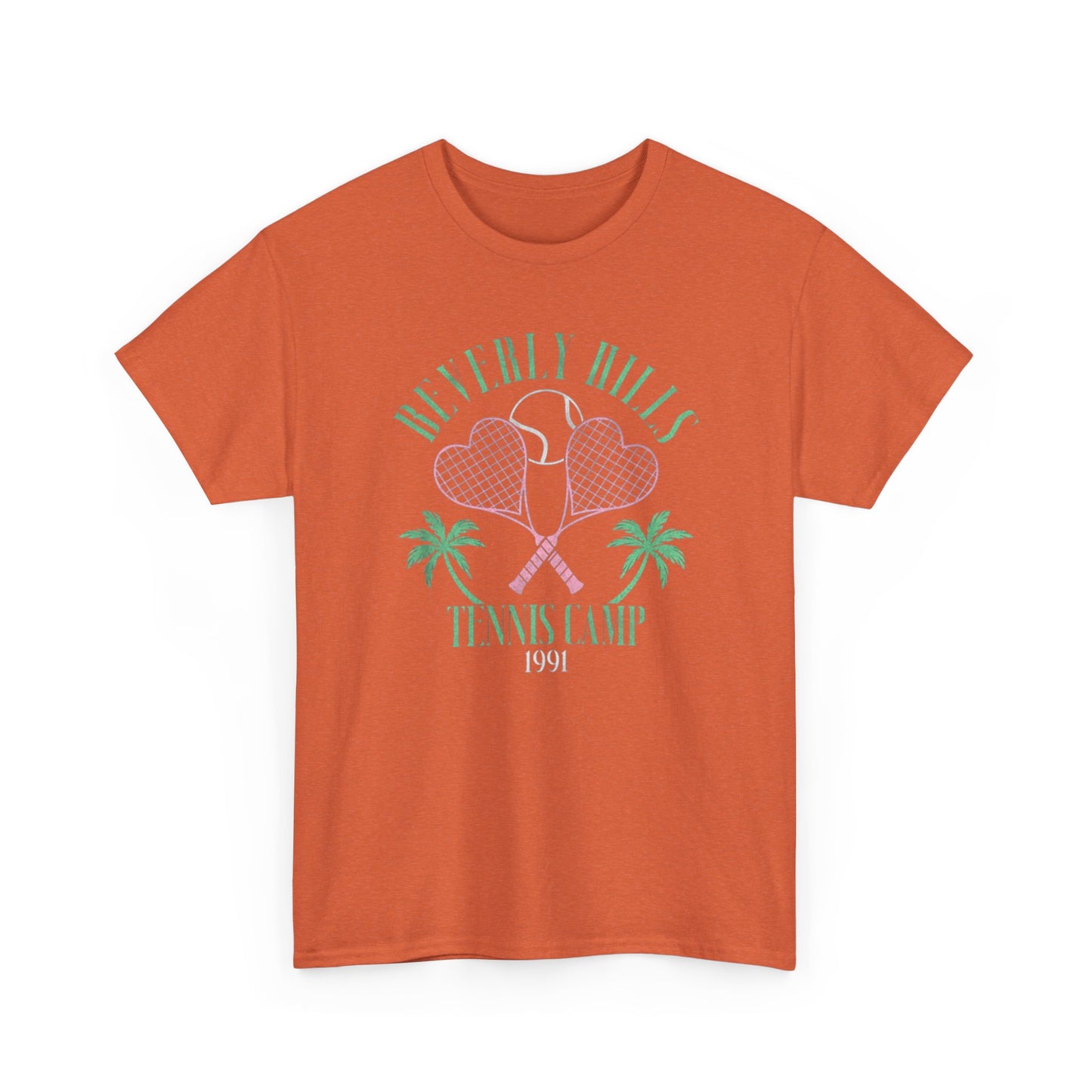 Beverly Hills Tennis Club Vintage 90's Graphic T Shirt NEW Unisex Heavy Cotton