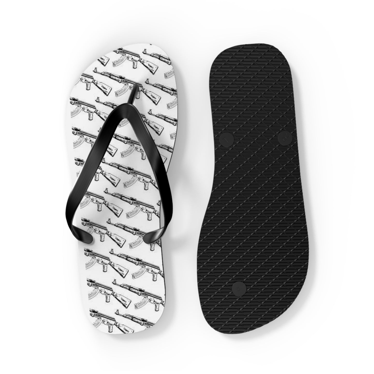 WAVES And SUN Co Sandals AK 47 - Flip Flops -Slides Summer Beach BRAND NEW
