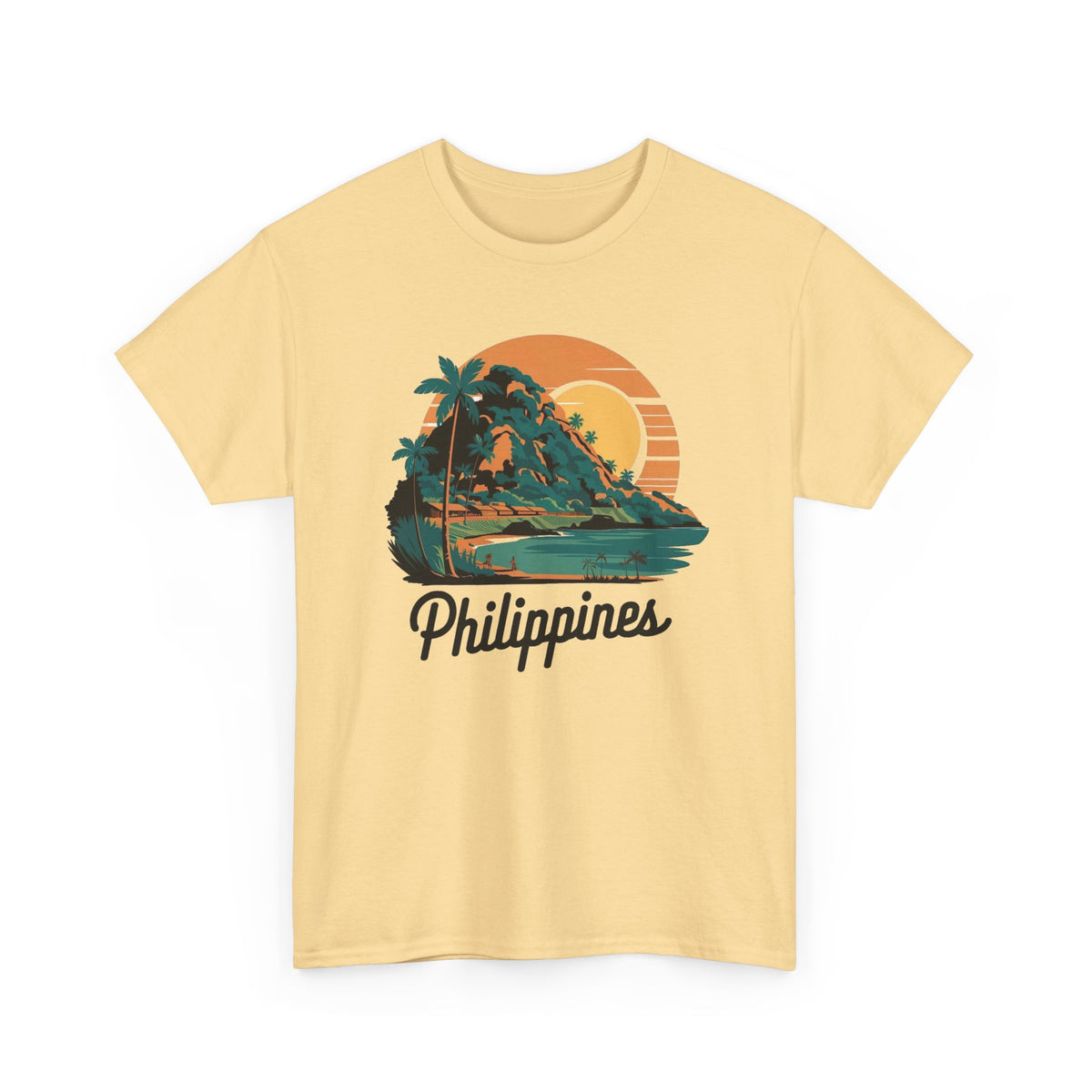 Philippines Graphic T Shirt Islands Classic Men's  Heavy Cotton Tee