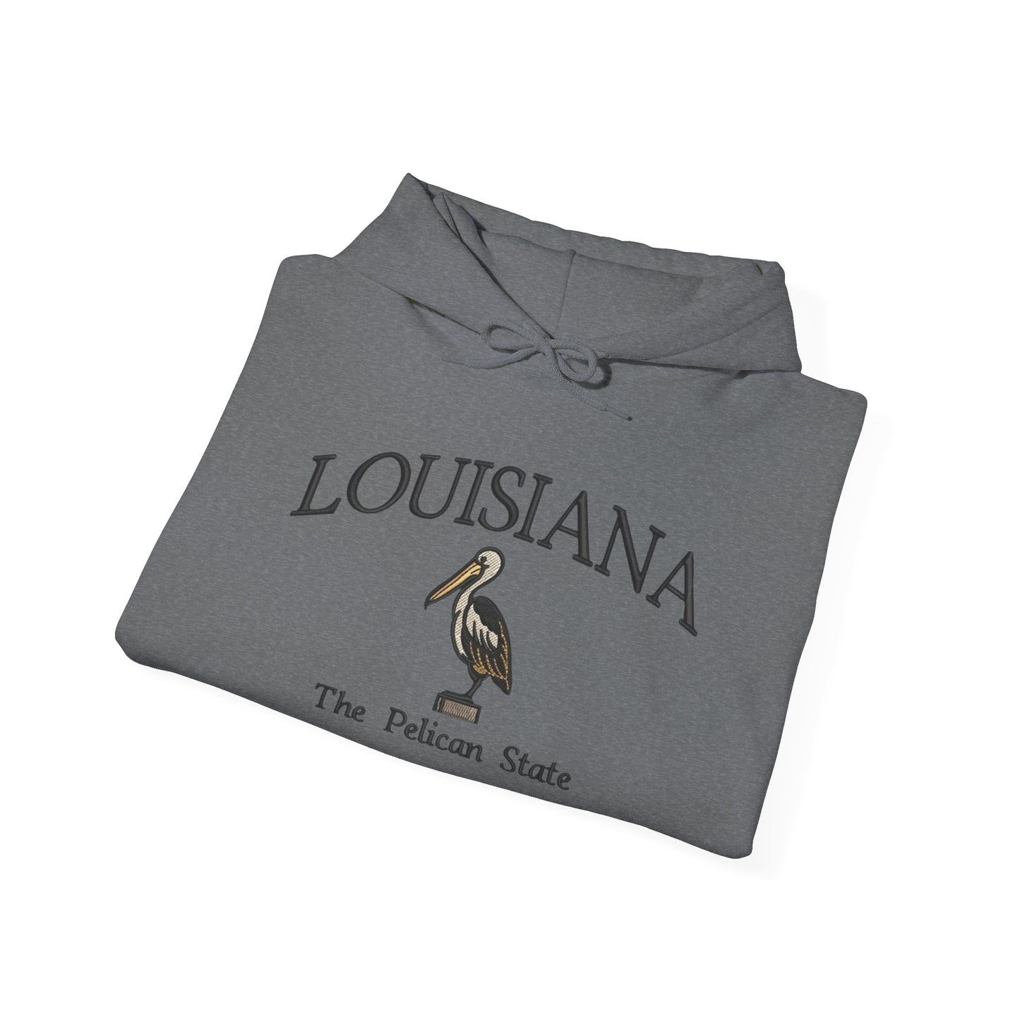 Louisiana The Pelican State Graphic Hoodie NEW Heavy Blend™ Sweatshirt