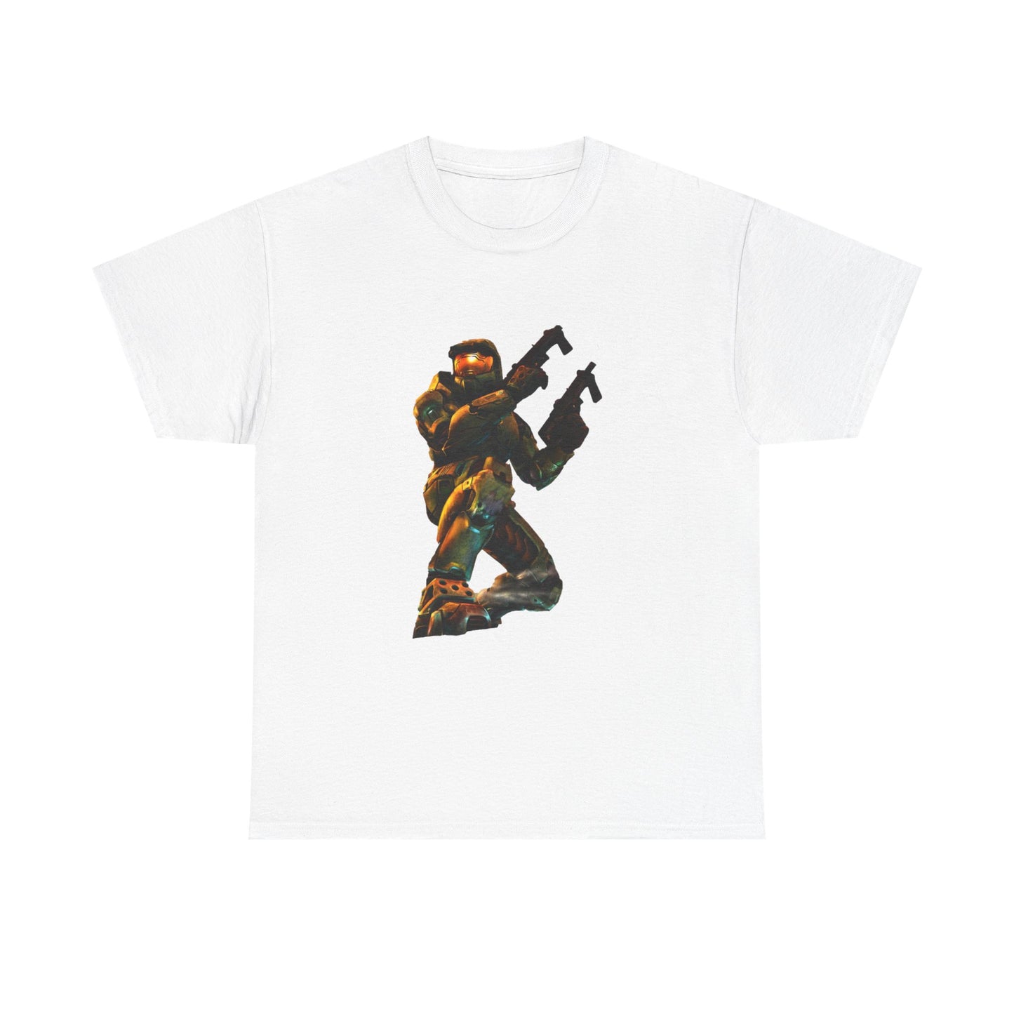 Halo Master chief Tshirt Xbox Retro Gaming Vintage Unisex Heavy Cotton Tee