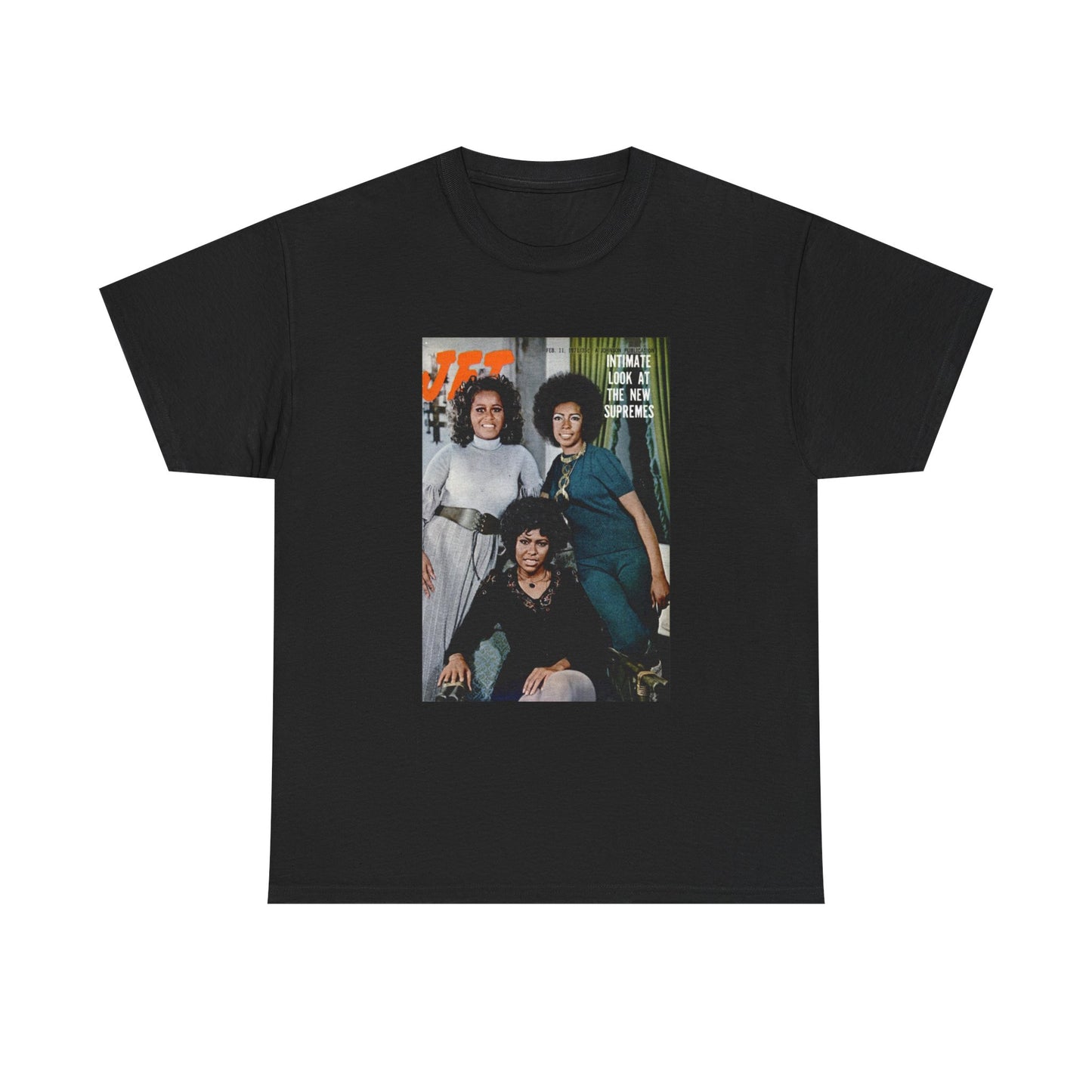 The Supremes Tshirt Vintage Diana Ross Retro Poster Unisex Heavy Cotton Tee