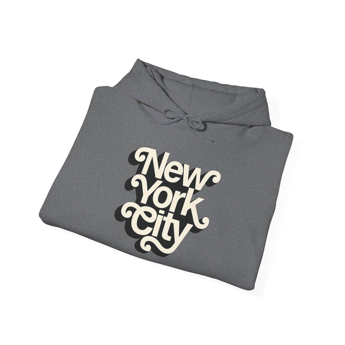 New York City Graphic Hoodie Unisex Heavy Blend™ Hooded Sweatshirt