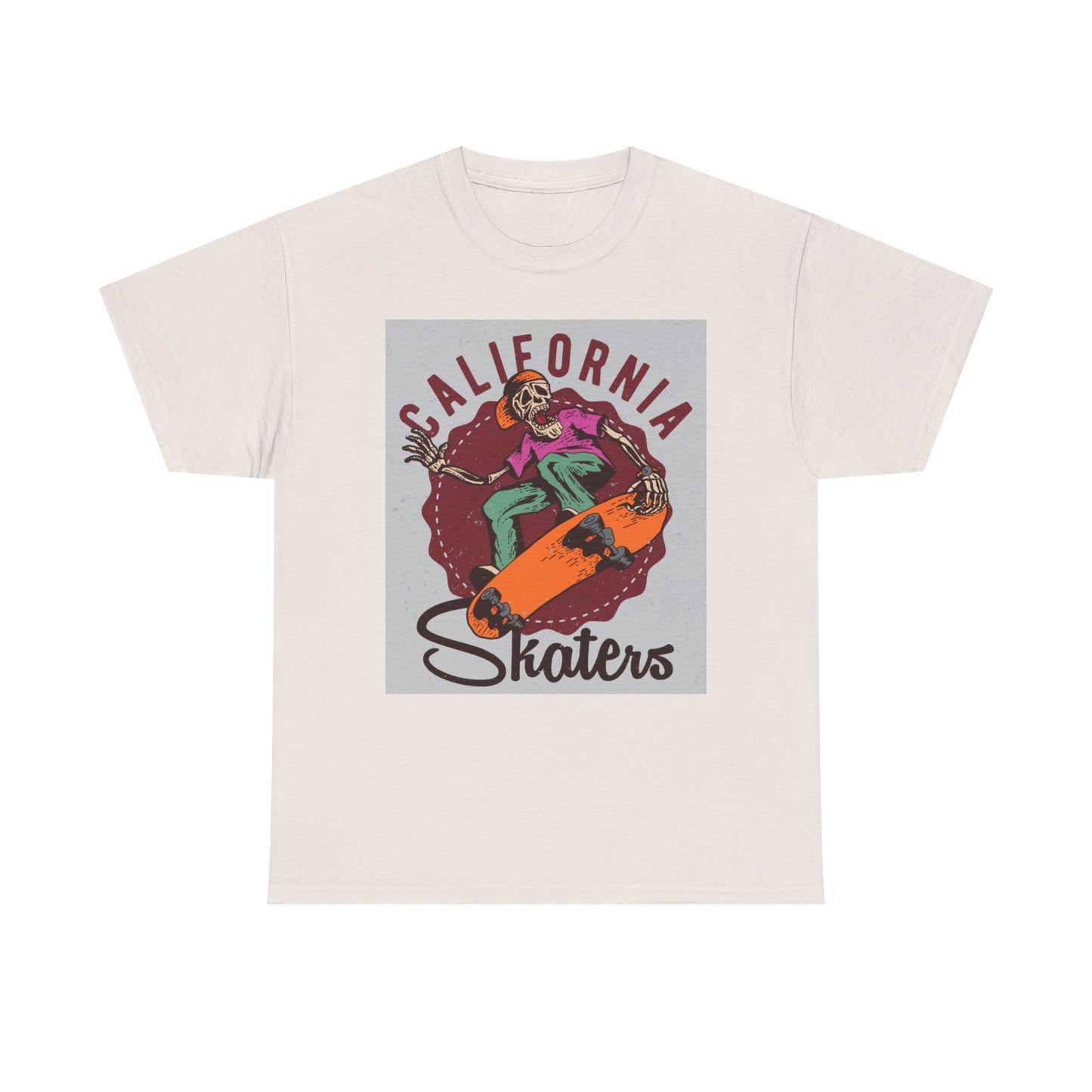California Skaters Graphic T Shirt Unisex Heavy Cotton Tee