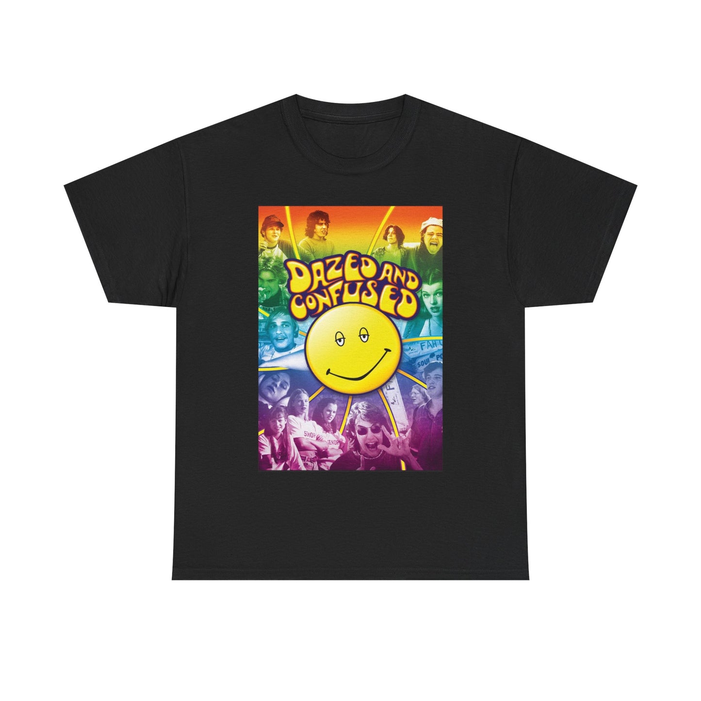 Dazed and Confused Tshirt Vintage Movie Poster Retro Unisex Heavy Cotton