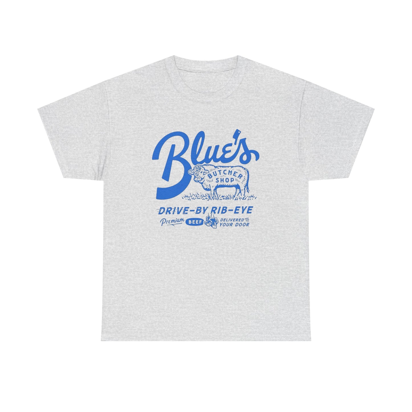 Vintage Butcher Shop Beef Graphic T Shirt NEW ADULT TEE Cotton