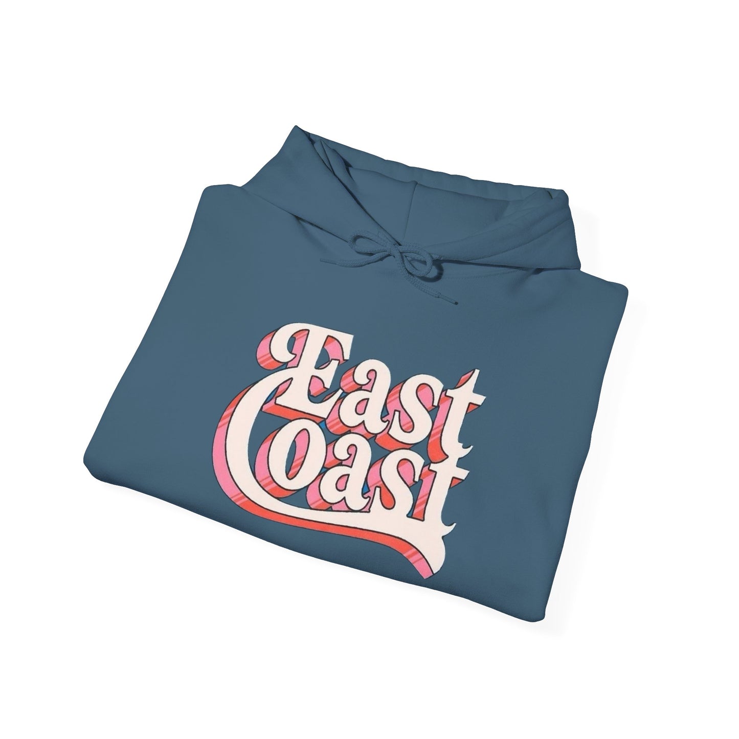 East Coast Graphic Hoodie Unisex Heavy Blend™ Hooded Sweatshirt