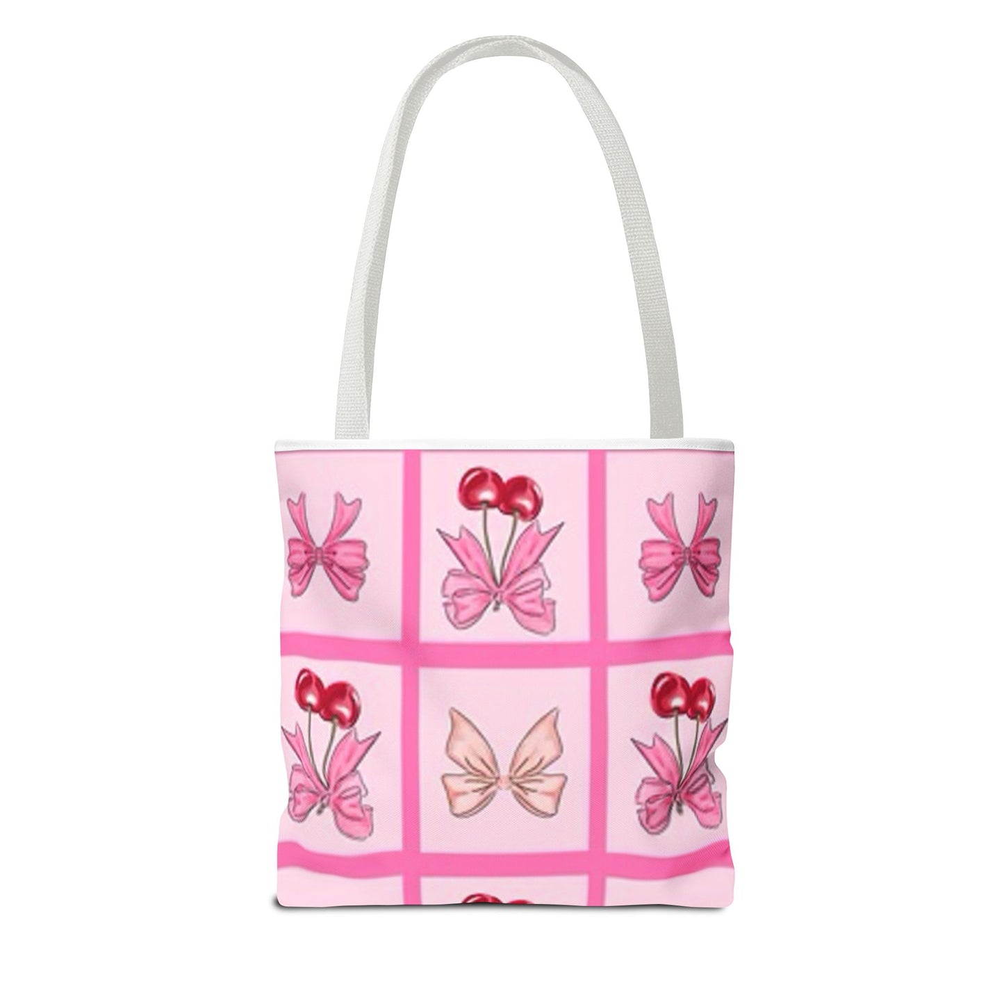 Pink Bows Upside Down Graphic BRAND NEW Tote Bag (AOP)