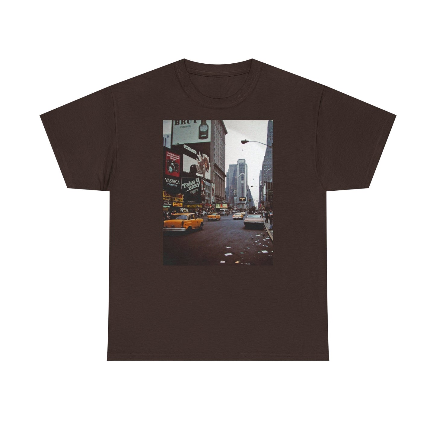New York retro vintage supreme style Heavy Cotton Tee