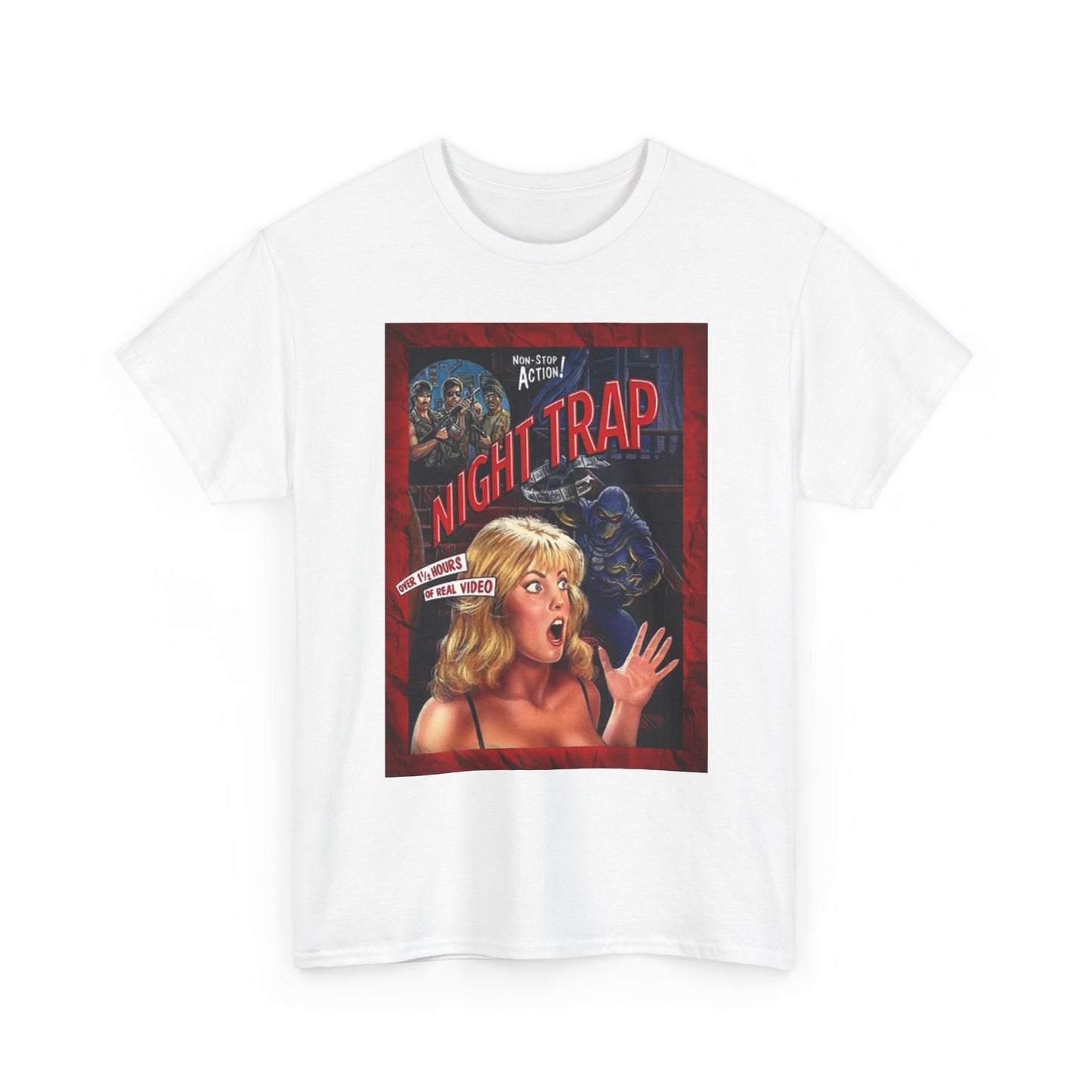 NIght Trap Graphic T Shirt Vintage Poster Unisex Heavy Cotton Tee