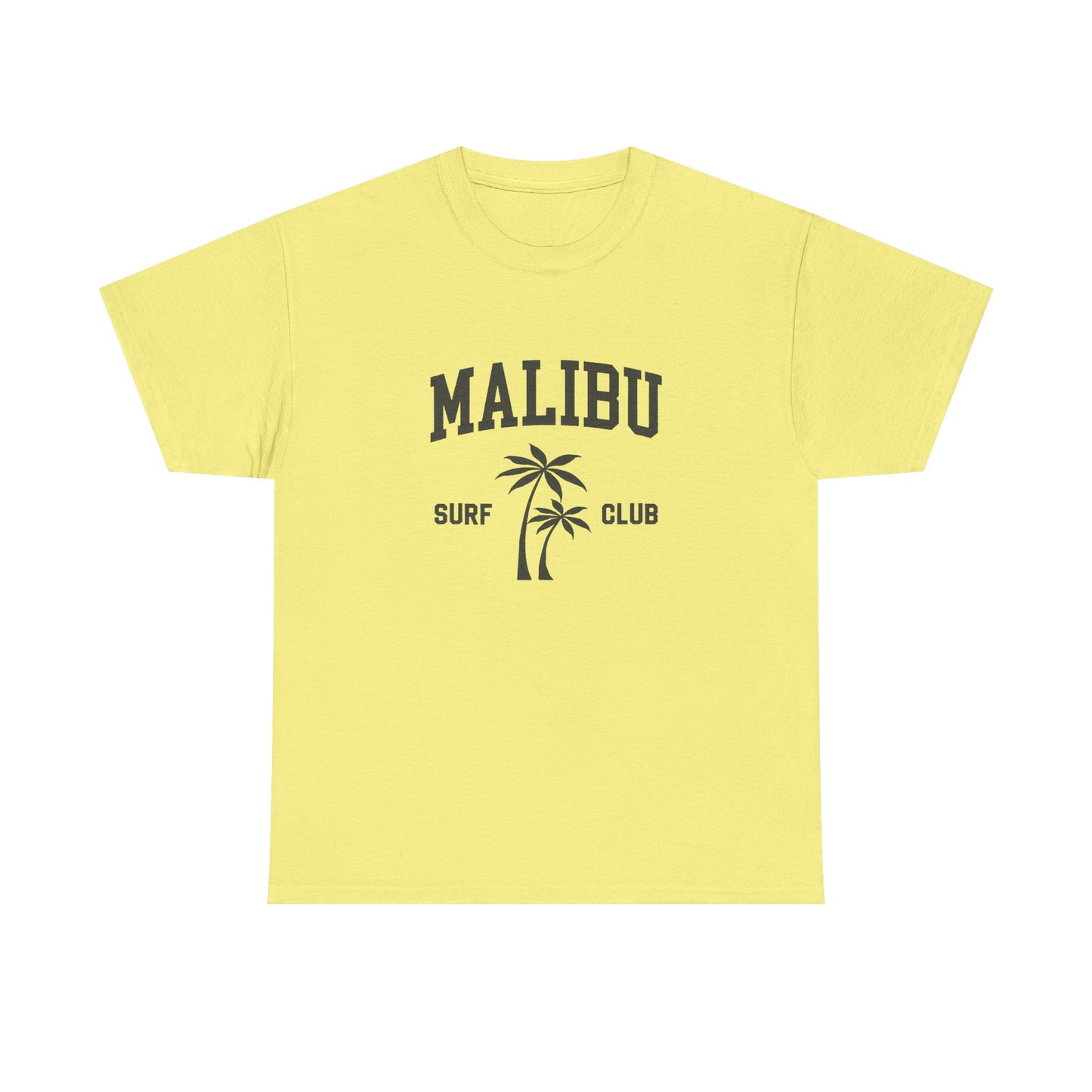 Malibu Surf Club Graphic T Shirt NEW Unisex Heavy Cotton Tee