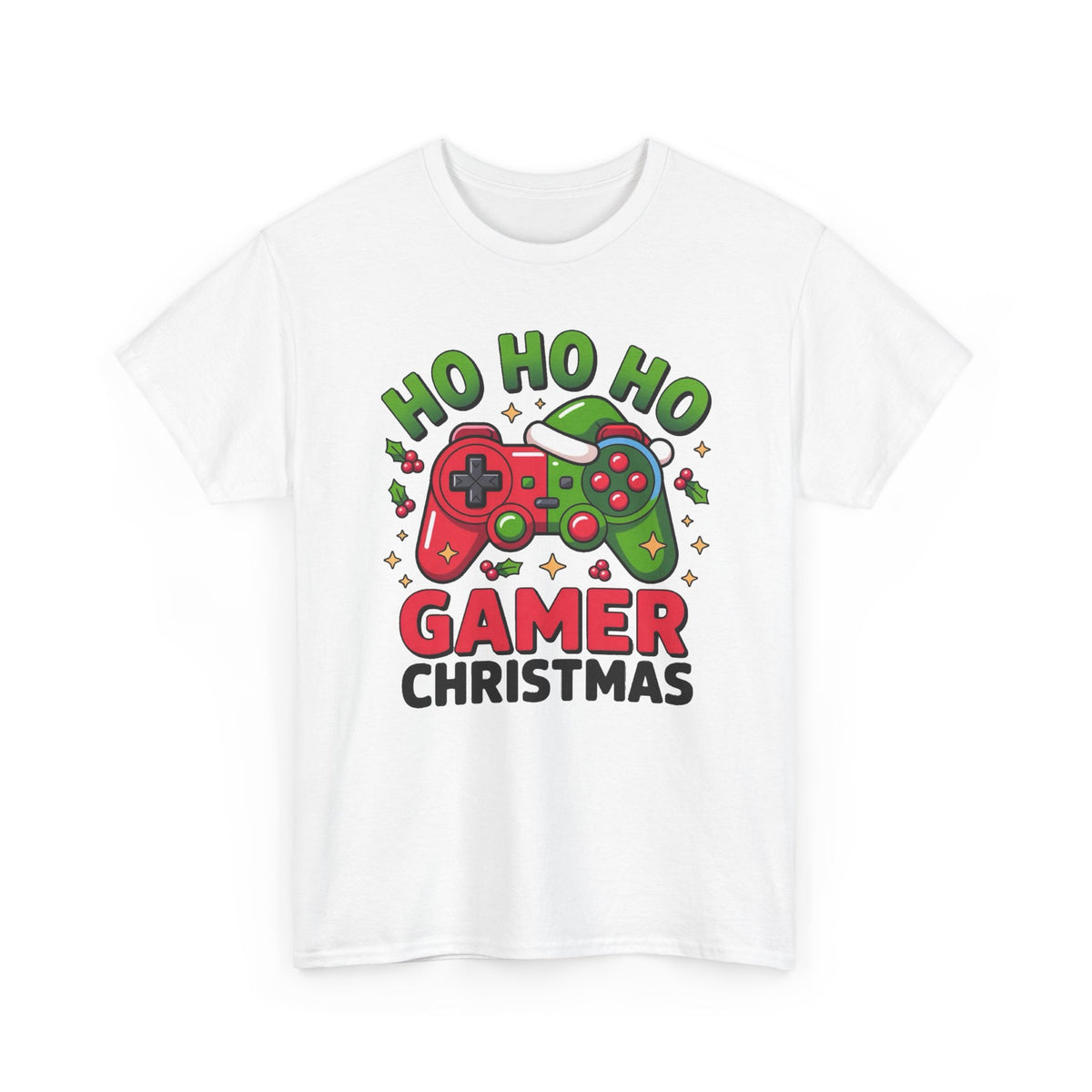Ho Ho Ho Gamer Christmas Graphic Tee Men's Graphic Tee