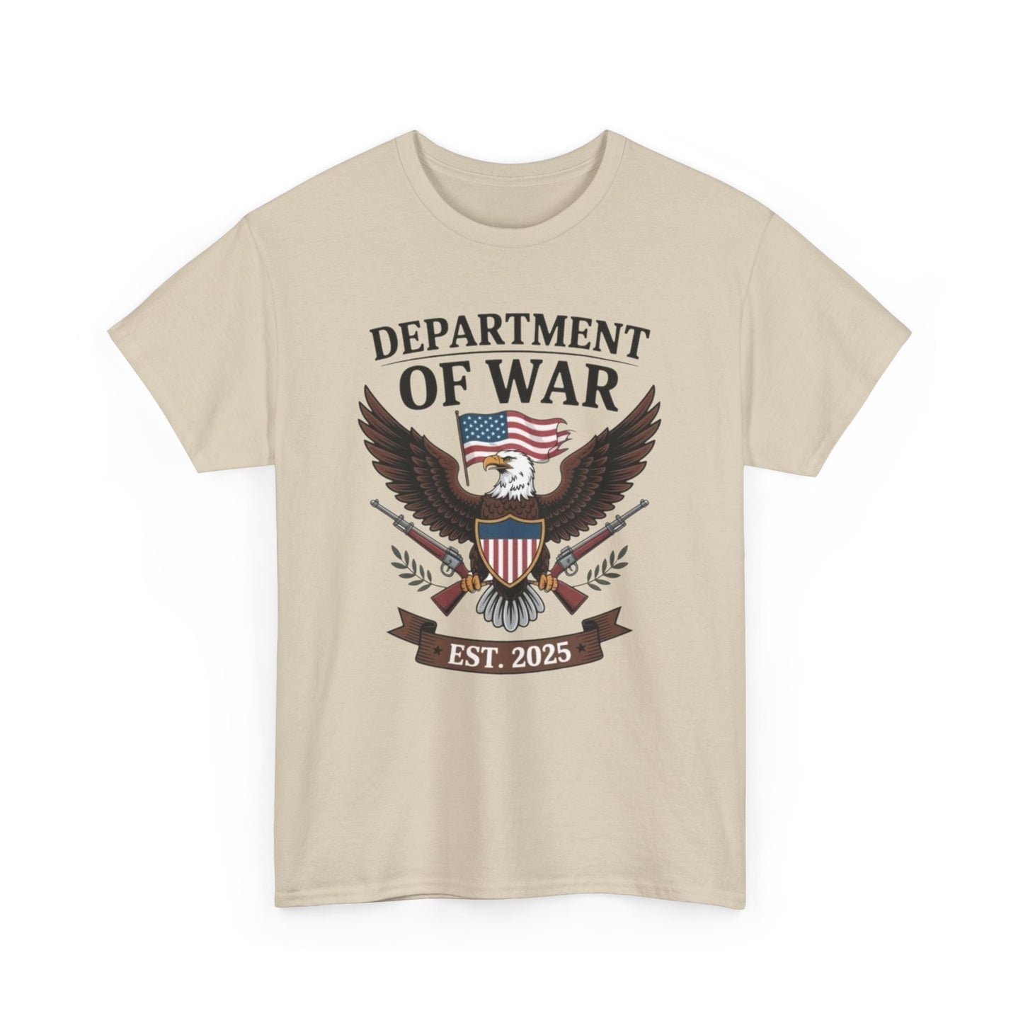 Department Of War Graphic T Shirt NEW ADULT Tee