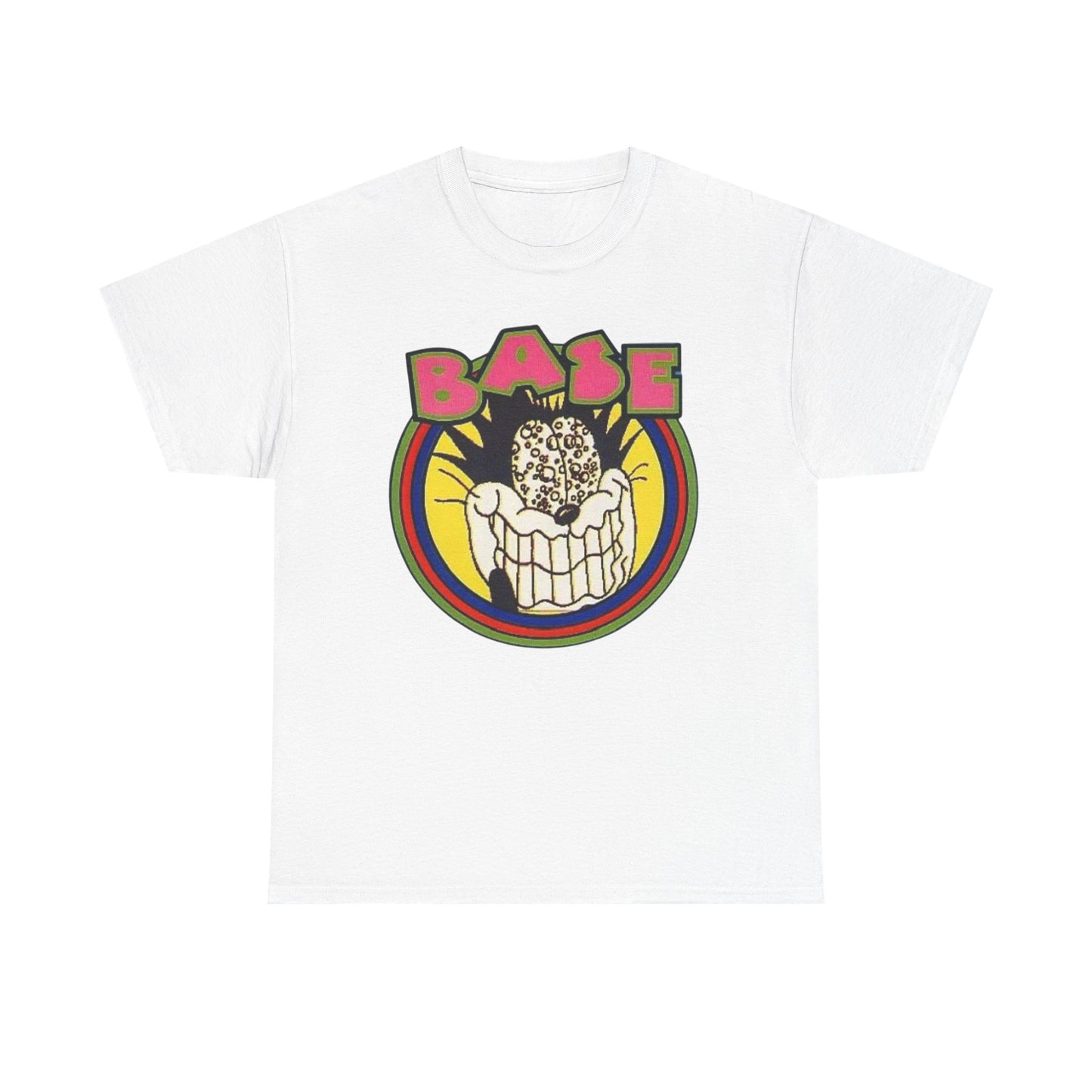 Base Kitty Funny Graphic T-Shirt Unisex Heavy Cotton Tee Gift