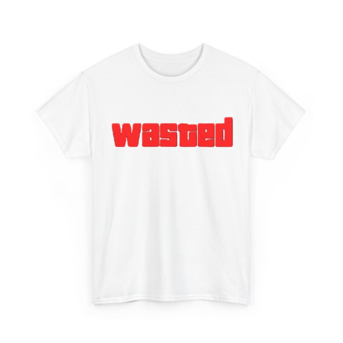 Wasted GTA Graphic Shirt Gaming Gamer Grand Theft Auto Unisex Heavy Cotton Tee