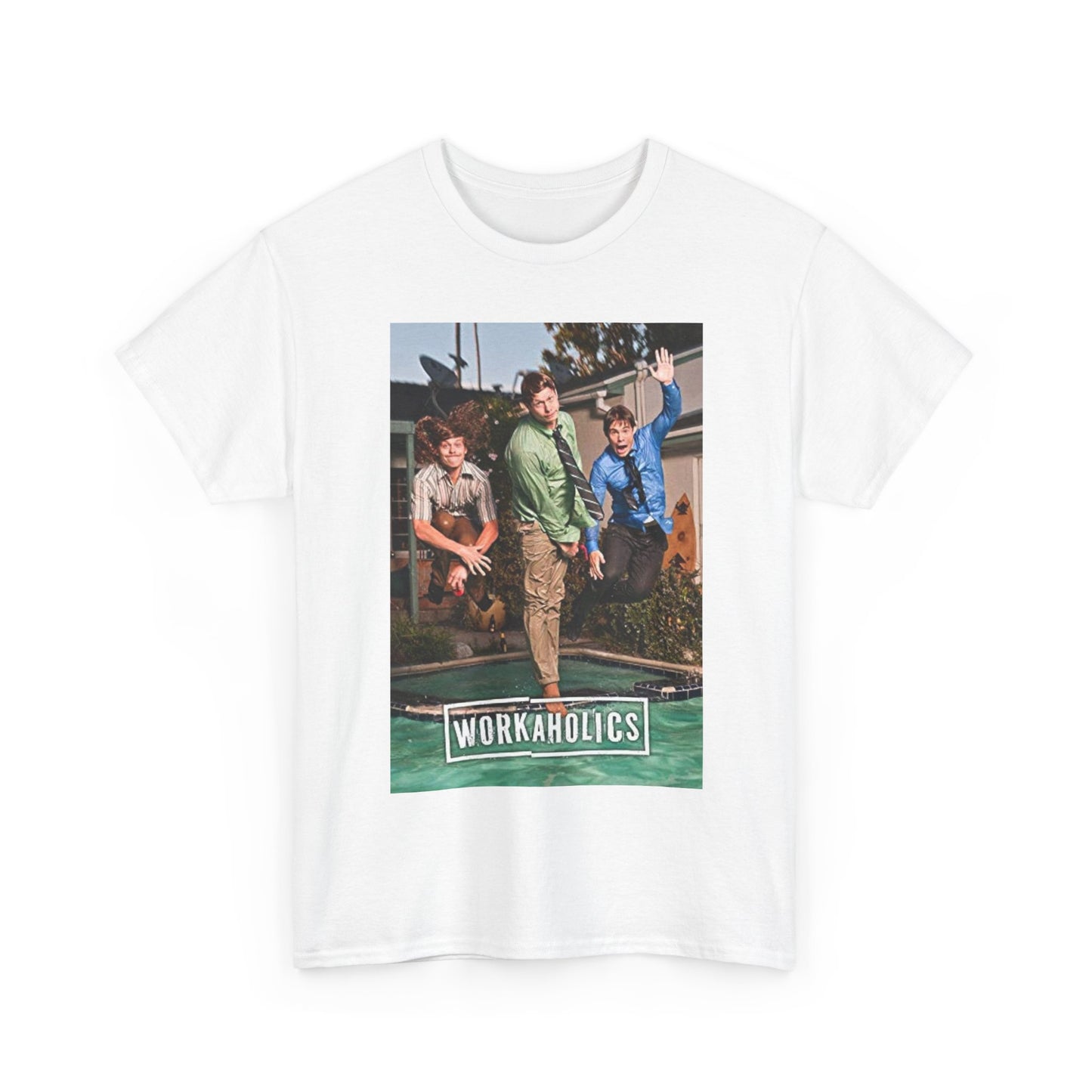 Workaholics T Shirt Funny Comedy Central Gift Vintage Show Unisex Heavy Cotton 1