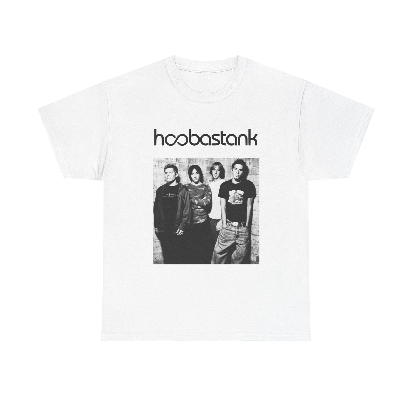 Hoobastank Tshirt Punk Rock Poster Merch Graphic Unisex Heavy Cotton Tee