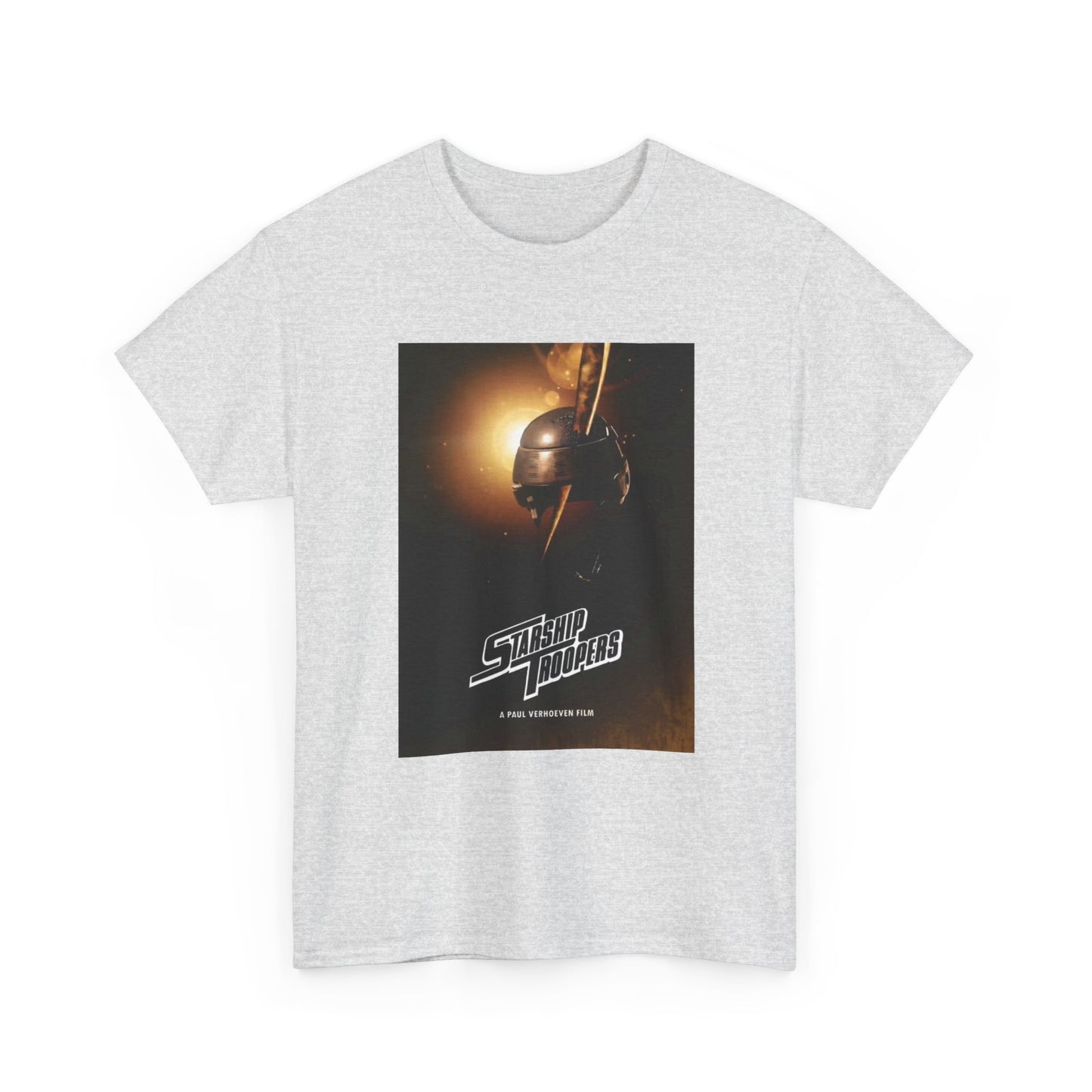 StarShip Troopers Tshirt Retro Action Movie Vintage Unisex Heavy Cotton Tee