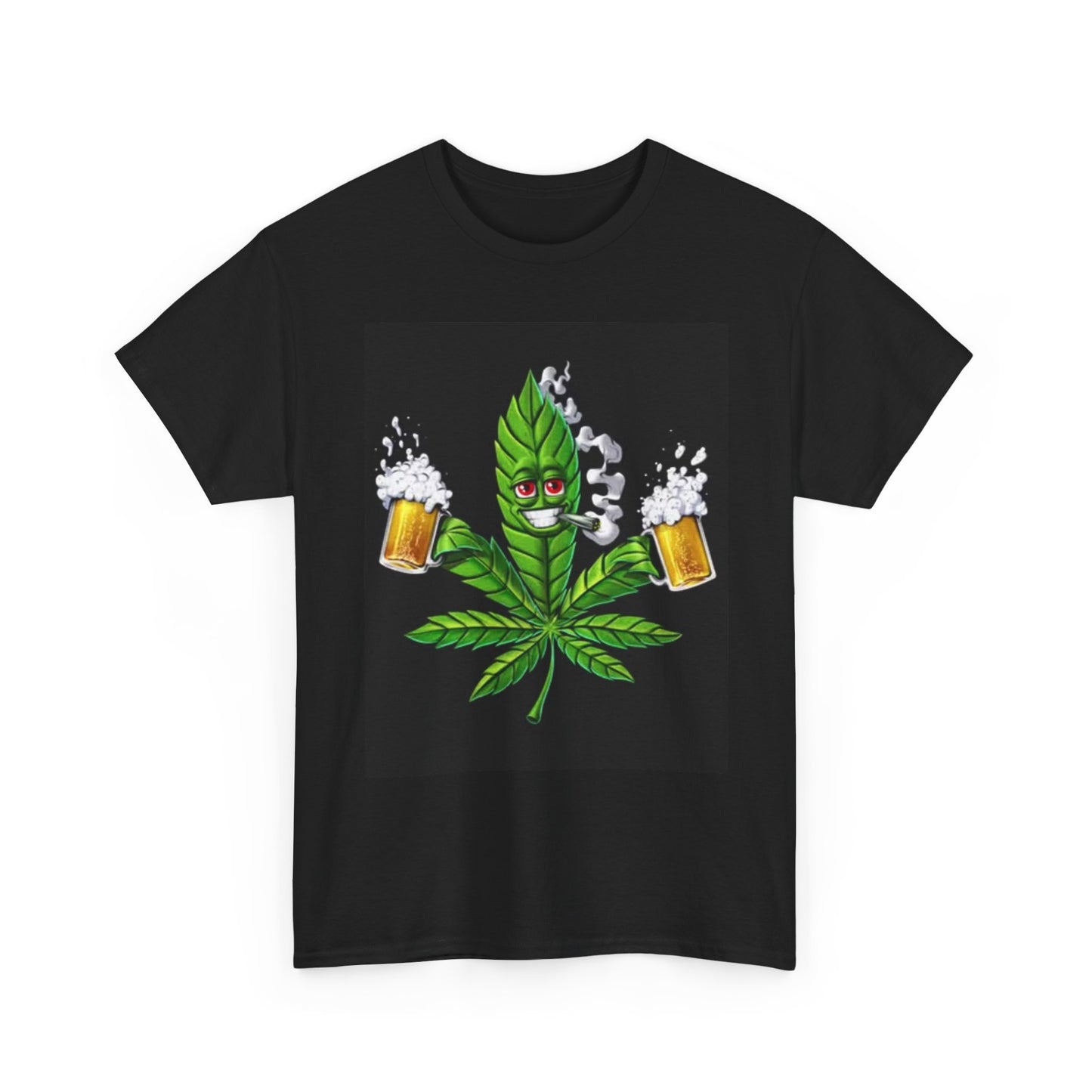 Best Buds Weed And Beers Shirt Funny Gift Jokes Unisex Heavy Cotton Tee