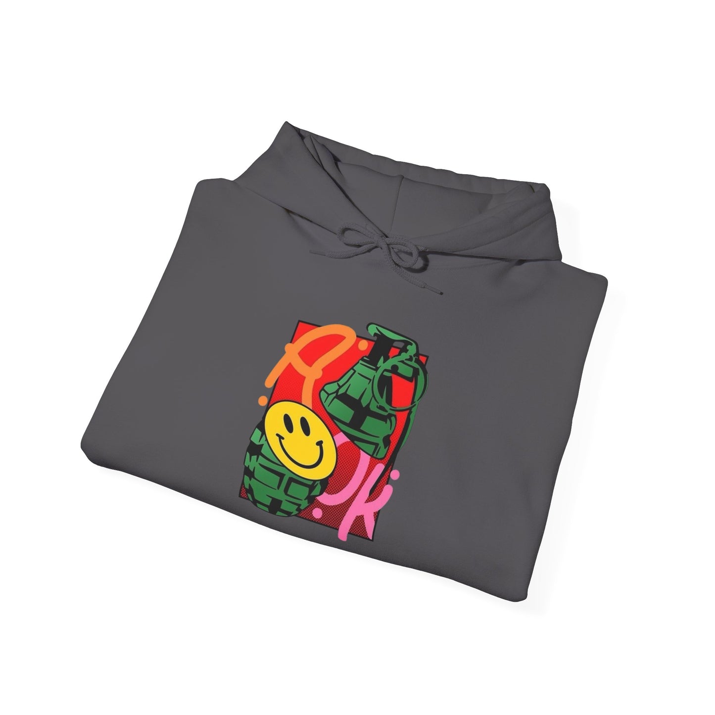Everything Is A OK Graphic Hoodie Unisex Heavy Blend™ Hooded Sweatshirt