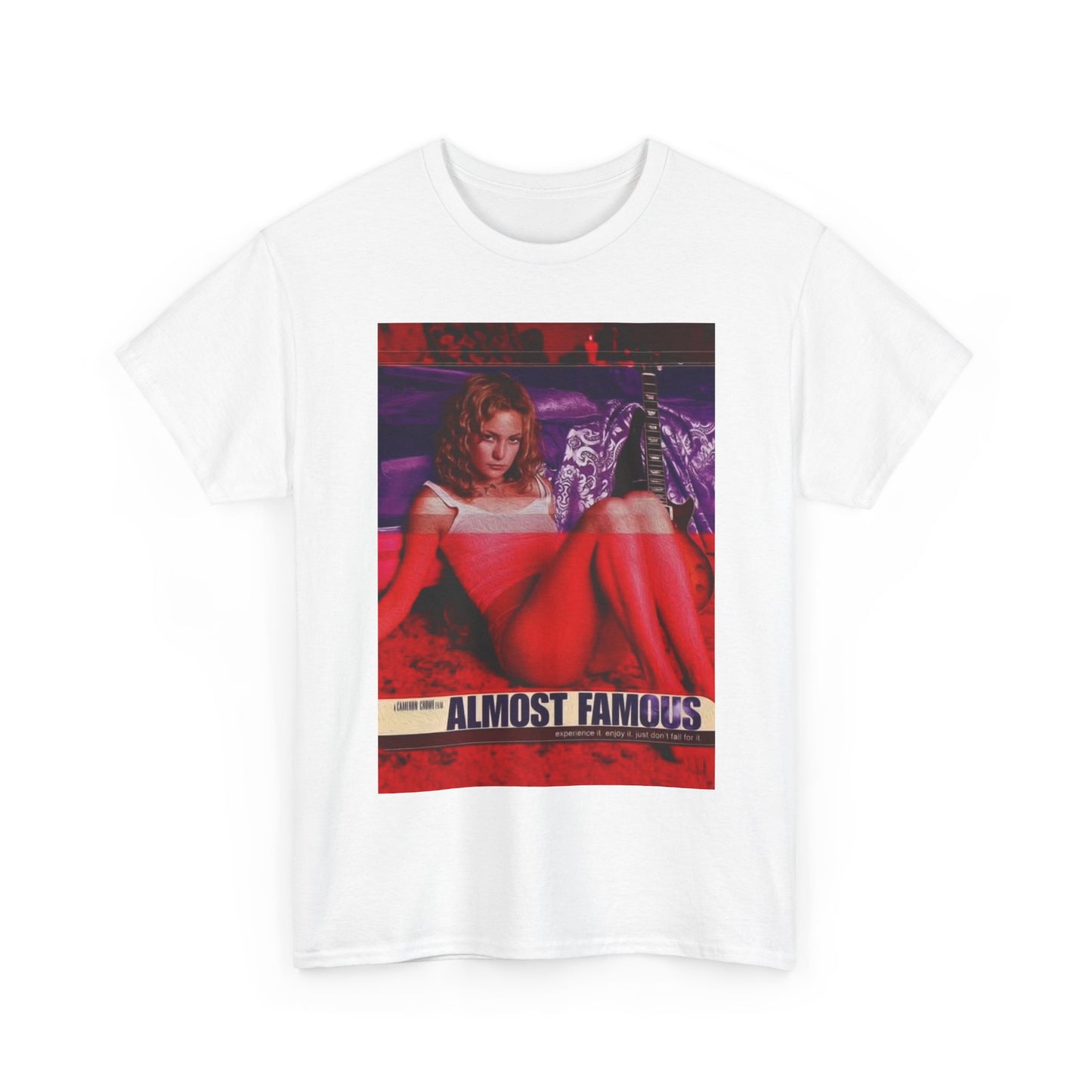 Almost Famous Tshirt Vintage Movie Poster Retro Graphic Unisex Heavy Cotton Tee