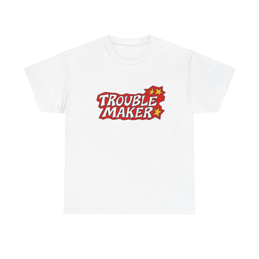 Trouble Maker Graphic T Shirt NEW ADULT TEE Cotton