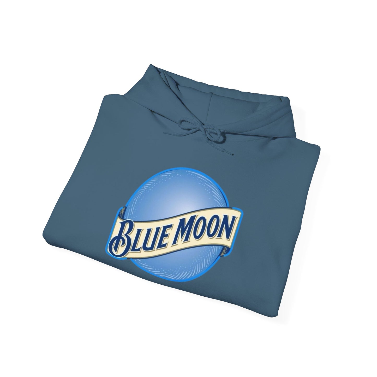 Blue Moon Beer Graphic Hoodie Unisex Heavy Blend™ Hooded Sweatshirt