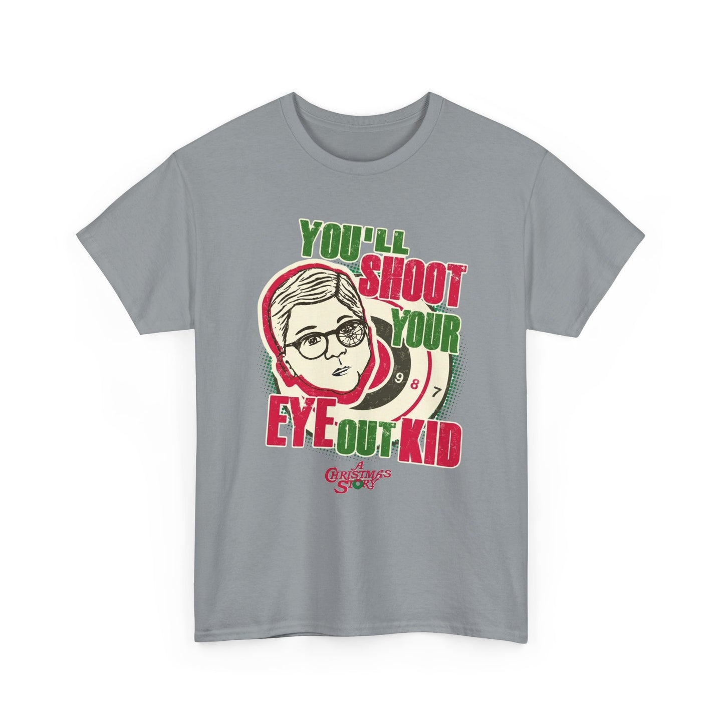 A Christmas Story Funny Retro Graphic T Shirt NEW Unisex Heavy Cotton Tee