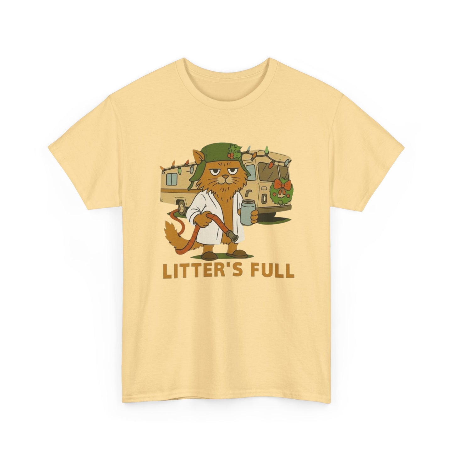 Litters Full Hilarious Cat Graphic T Shirt NEW ADULT Tee