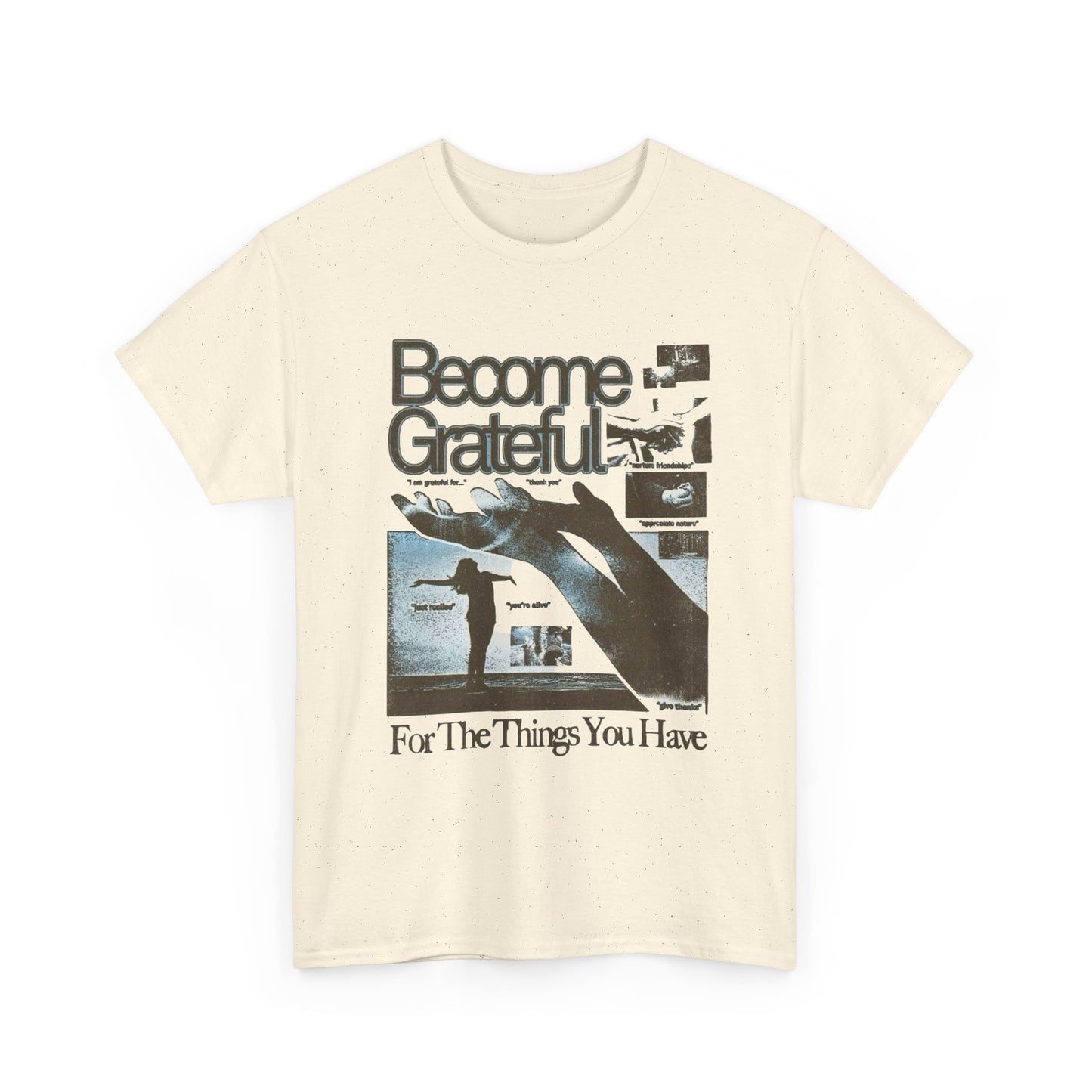 Become Grateful Graphic T Shirt Unisex Gift New AMERICAN VINTAGE