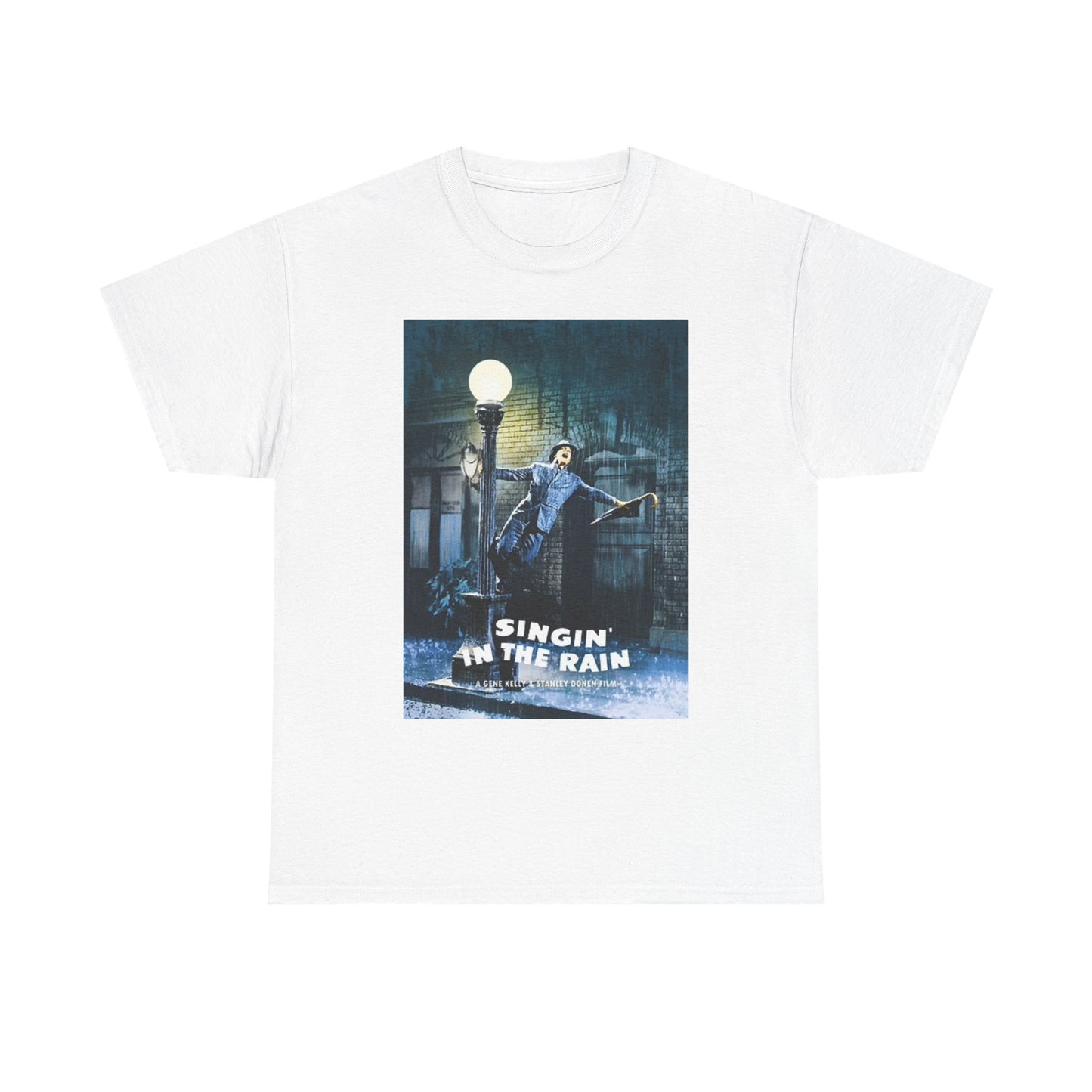 Singing In The Rain Graphic T Shirt Vintage Unisex Heavy Cotton Tee