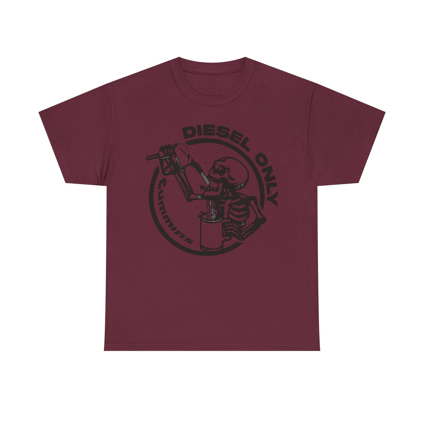 Diesel Only Cummins Graphic T Shirt Unisex Heavy Cotton Tee NEW