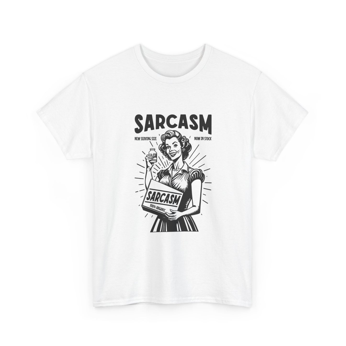 Sarcasm Graphic T Shirt Women's Cotton Tee BRAND NEW
