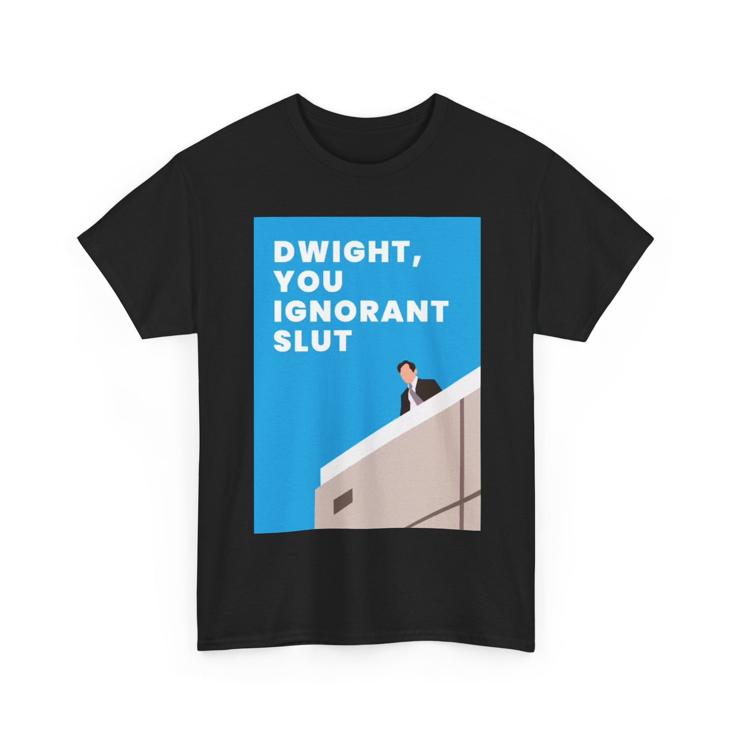 The Office Tshirt Dwight and Michael Comedy Tv series Dunder Mifflin Unisex Tee