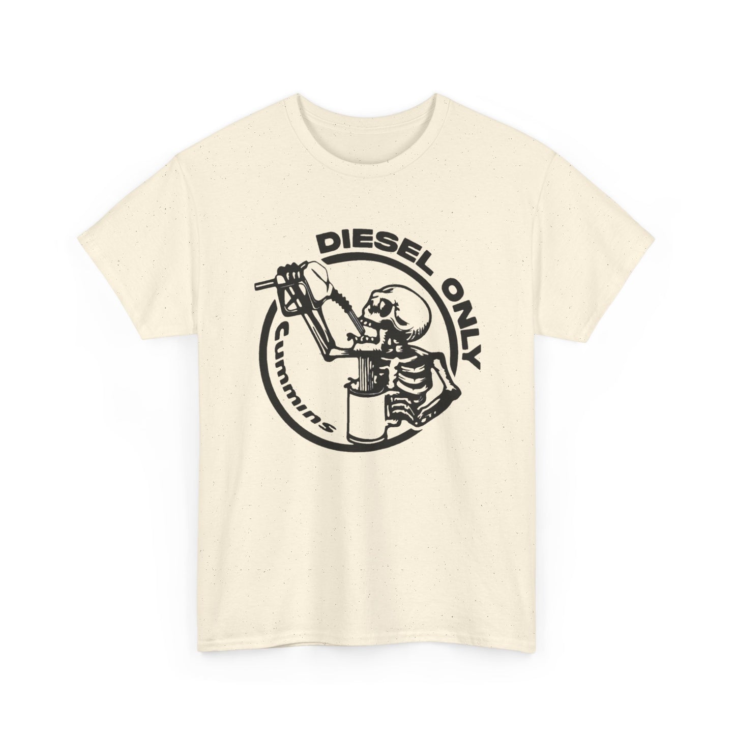 Diesel Only Cummins Graphic T Shirt Unisex Heavy Cotton Tee NEW