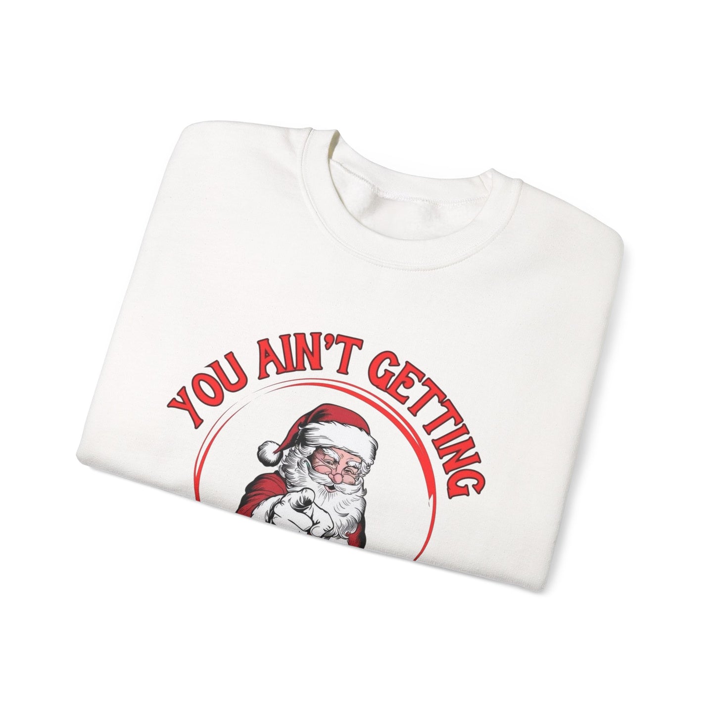 Funny Santa Christmas Sweater NEW Unisex Heavy Blend™ Crewneck Sweatshirt