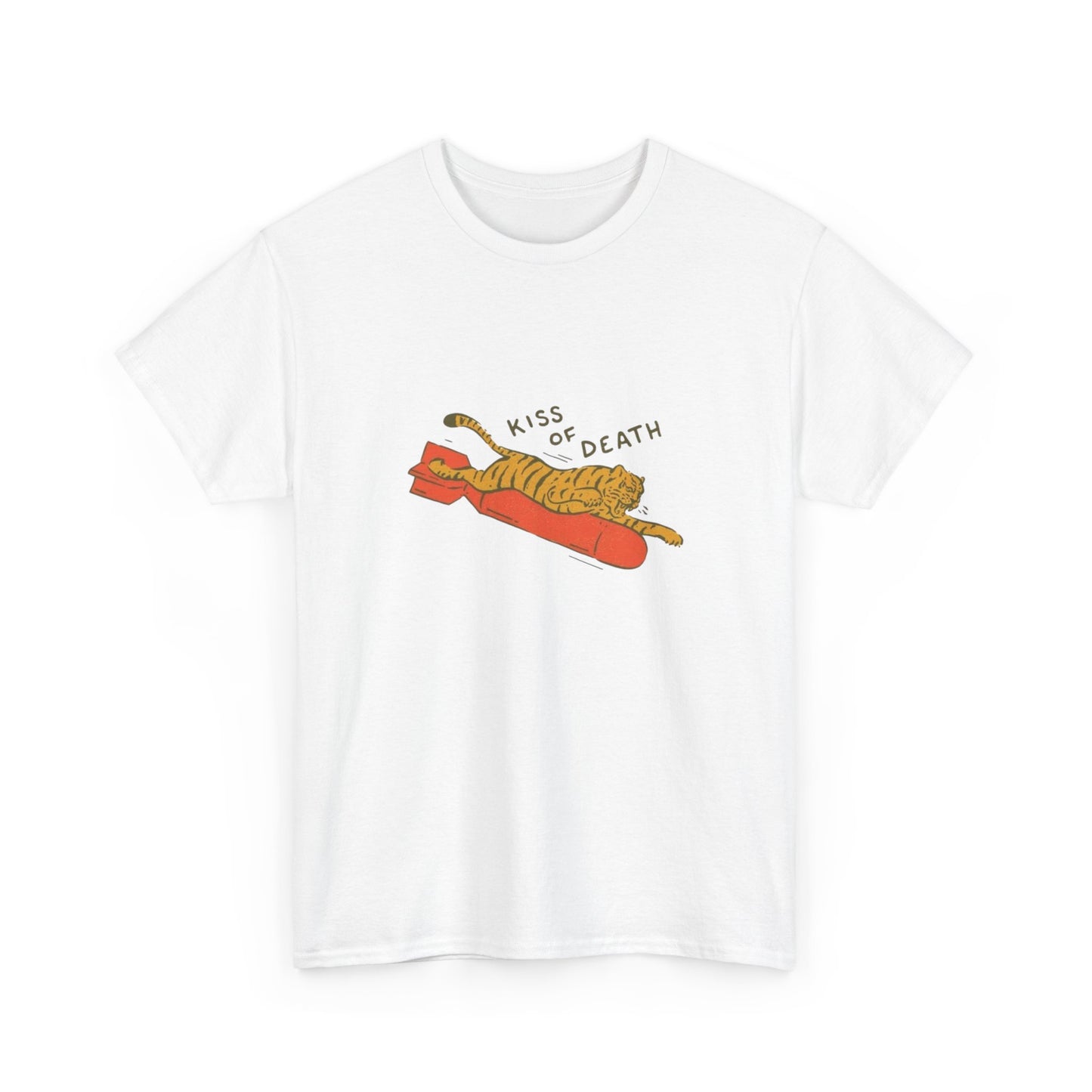 Kiss Of Death Graphic T Shirt Unisex Heavy Cotton Tee