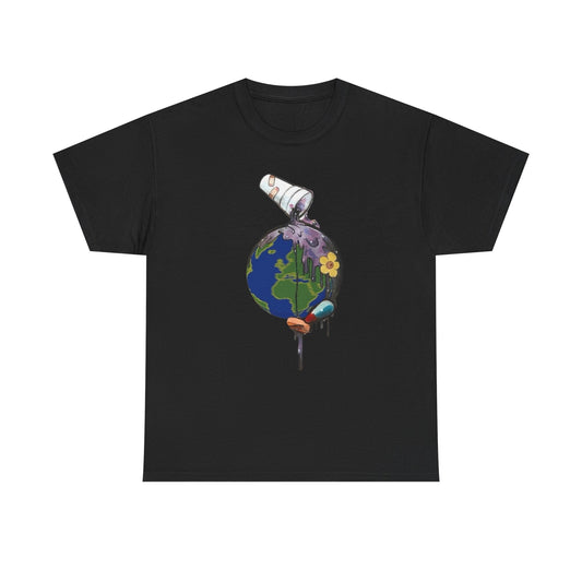 Purple Drank Funny T Shirt Graphic Unisex Heavy Cotton Tee NEW GIFT