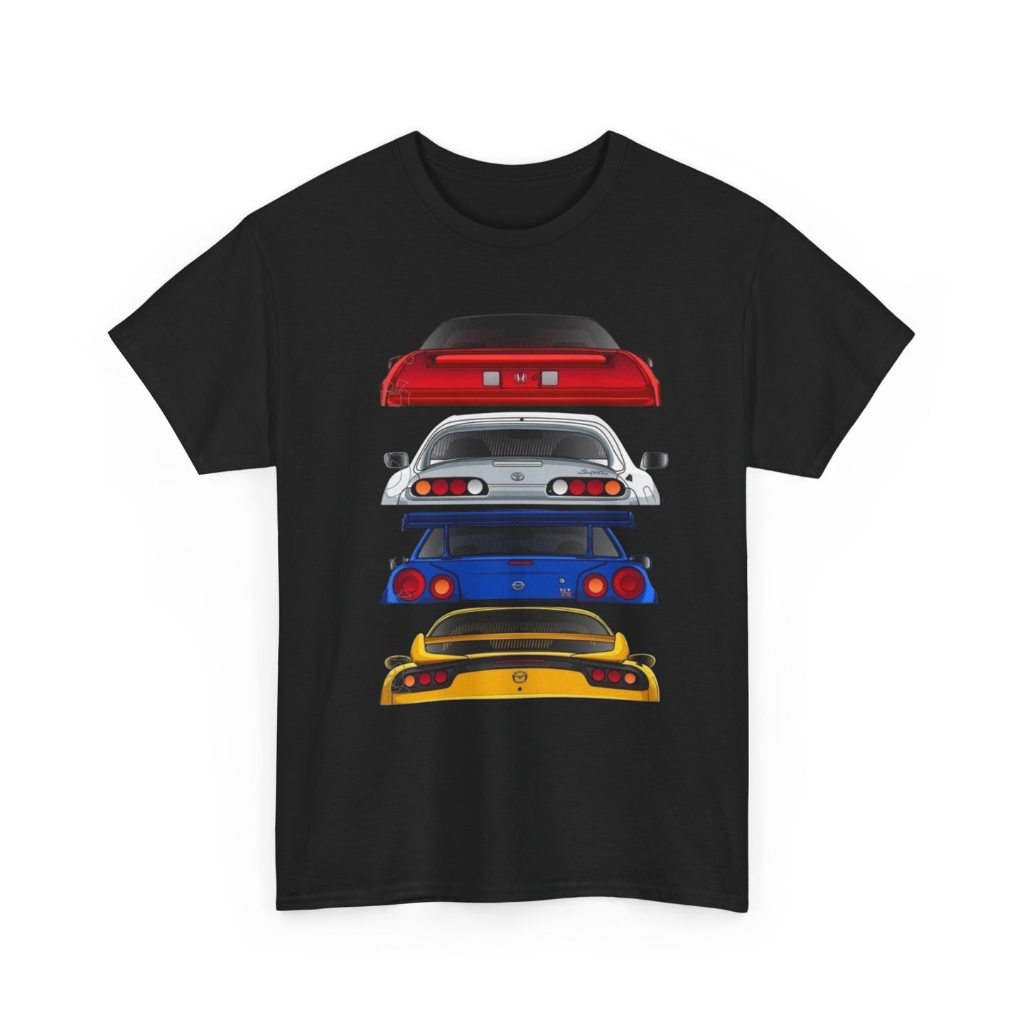 JDM Legends GTR NSX RX7 Supra Graphic T Shirt NEW ADULT Tee