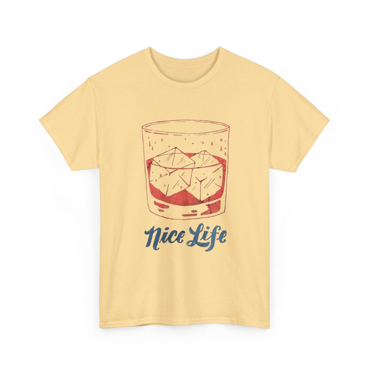 Nice Life Graphic T Shirt ADULT NEW