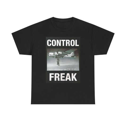 Control Freak T Shirt Graphic Unisex Heavy Cotton Tee NEW GIFT