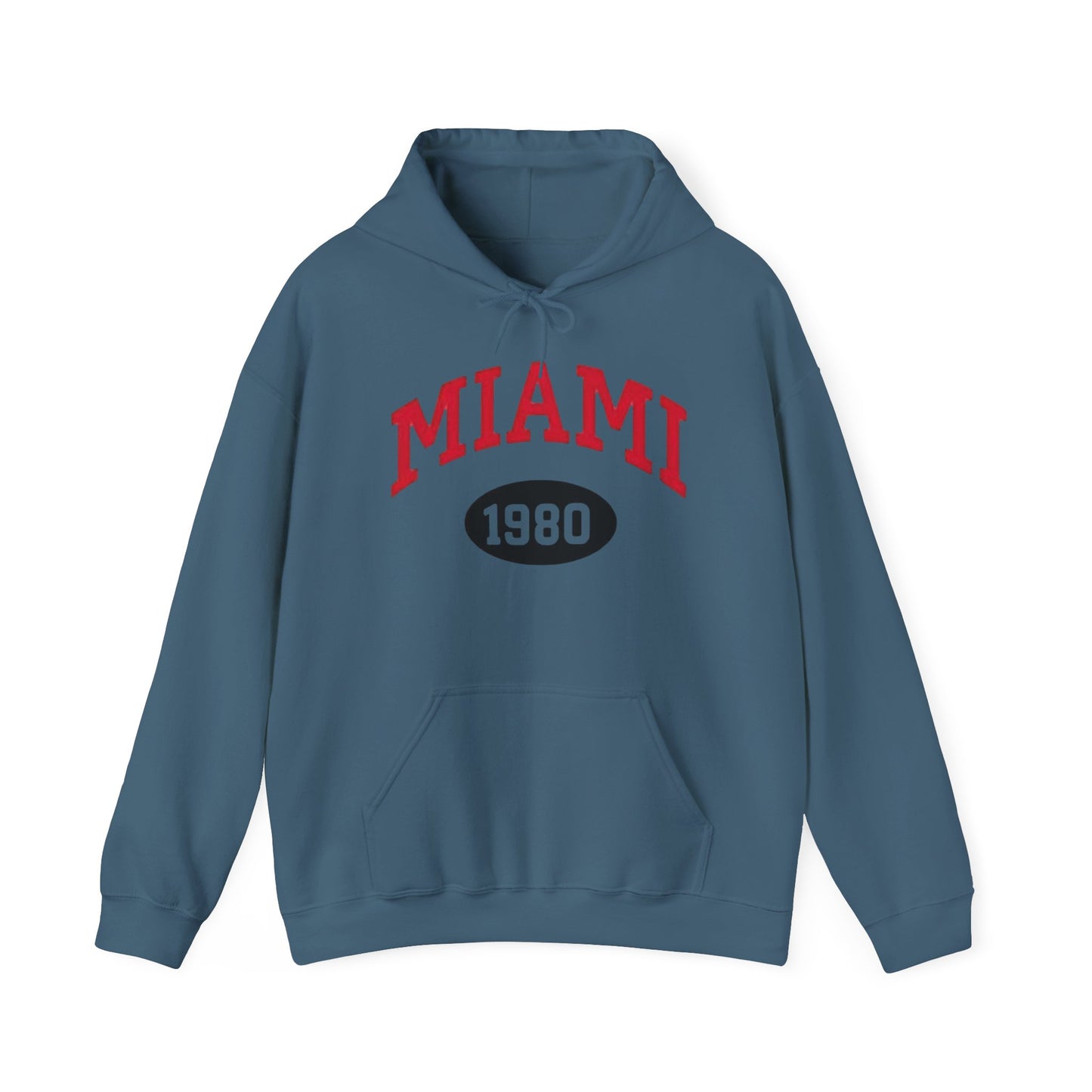 Miami 1980's Retro Graphic Hoodie Heavy Blend™ NEW Sweatshirt