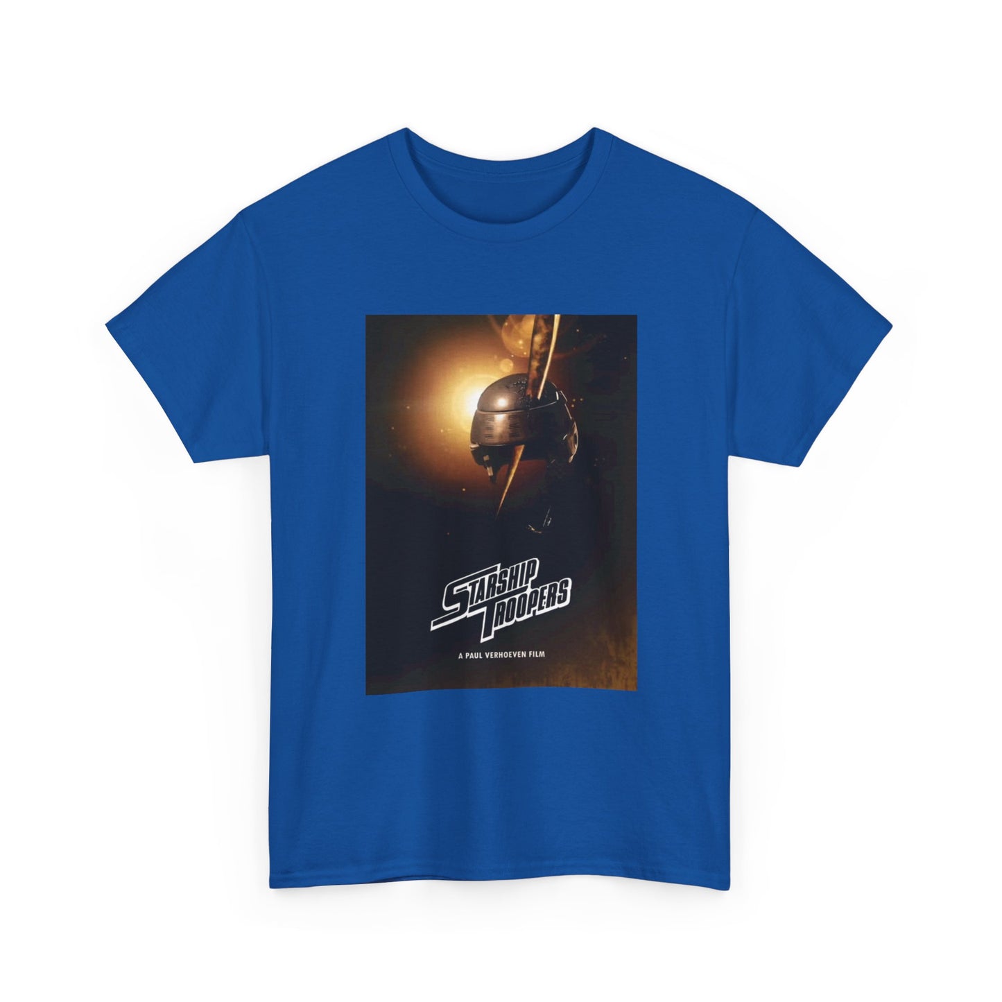 StarShip Troopers Tshirt Retro Action Movie Vintage Unisex Heavy Cotton Tee