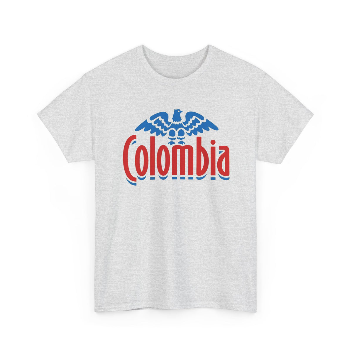 Colombia Graphic T Shirt Men's Travel Vintage Heavy Cotton Tee