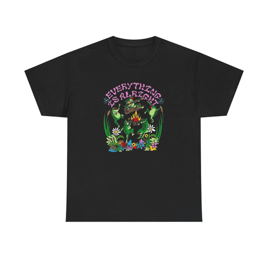 Everything Is Alright T-Shirt NEW Gift Unisex Heavy Cotton Tee