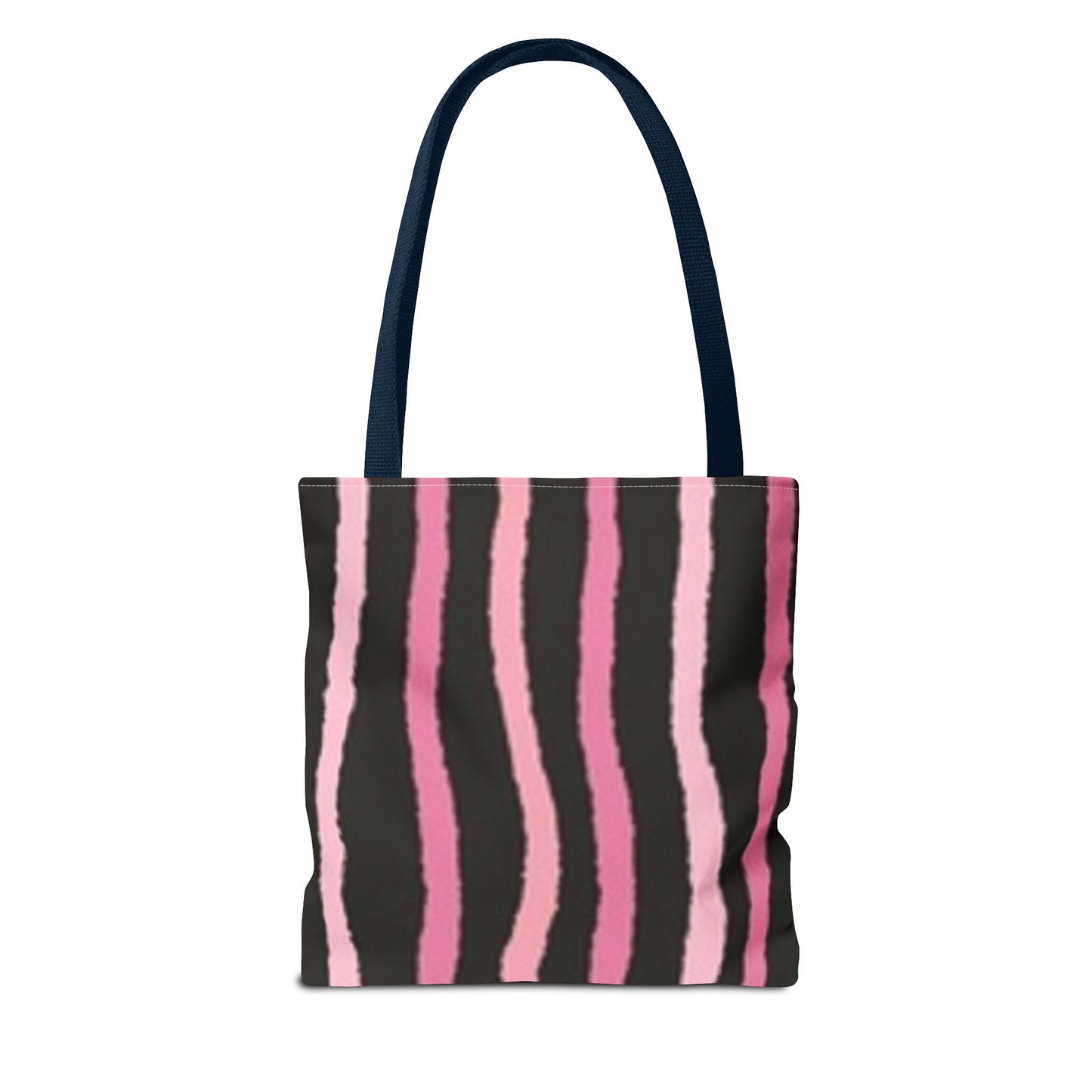Pink Stripes BRAND NEW Modern Purse - Pocketbook - Travel Tote Bag (AOP)