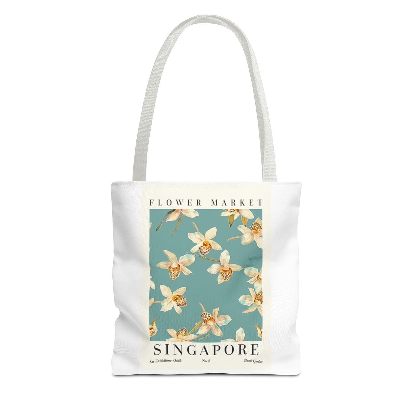 Flower Market Singapore BRAND NEW Tote Bag (AOP)
