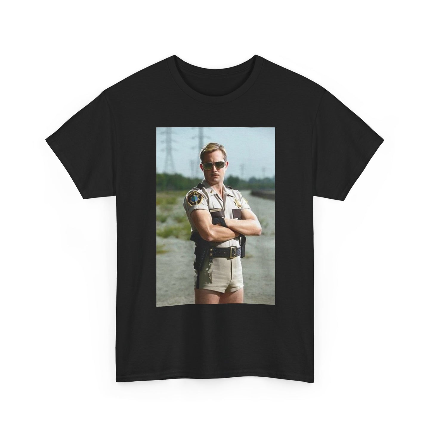 Reno 911 Tshirt Funny Tv Series Police Comedy Central Unisex Heavy Dangle