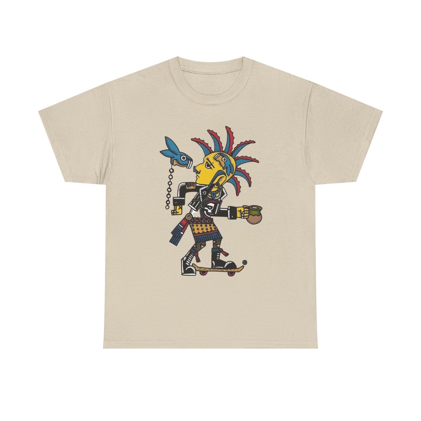 Ancient Skateboarding Graphic T Shirt Unisex Heavy Cotton NEW Tee